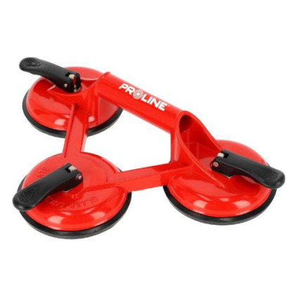 Držák skla s přísavkami, nosnost 120 kg,  PROLINE, PROFIX