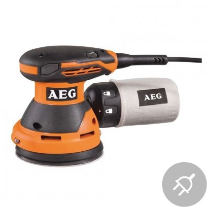 Elektrická excentrická bruska AEG EX 125 ES, 300W, 125mm