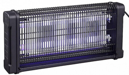 Elektrická past KING KONG, lapač proti hmyzu a komárům, do zásuvky, 2x15 W