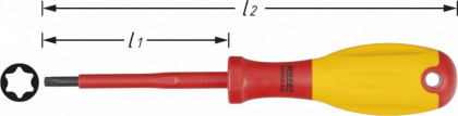 Elektrikářský šroubovák TORX - 810VDE-T20 - HA174416