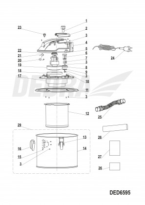 Elektromotor V1Z-S24 1200W