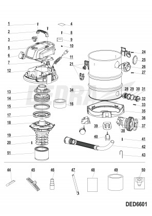 Elektromotor V2Z-AD 24 1400W