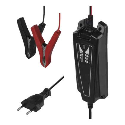 EMOSNabíječkaautobaterií6/12V,4A