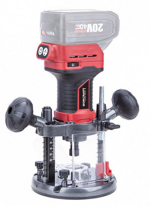 Fréza Worcraft CER-S20LiB, akumulátorová,  20V Li-ion