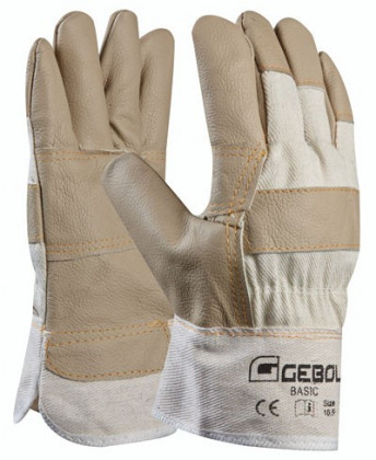 GEBOL - BASIC pracovní rukavice nábytková kůže - velikost 10,5 …