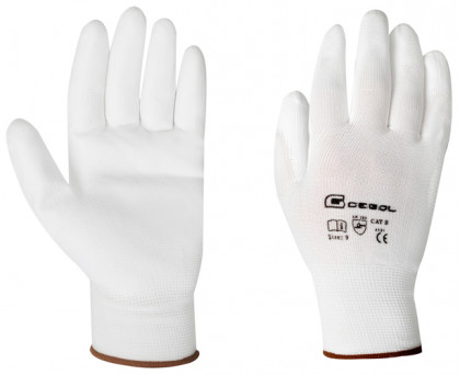 GEBOL - MICRO FLEX pracovní nylonové rukavice - velikost 10 …