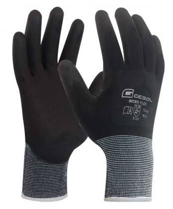 GEBOL - MICRO FLEX TOUCH pracovní rukavice - velikost 6 (blistr)