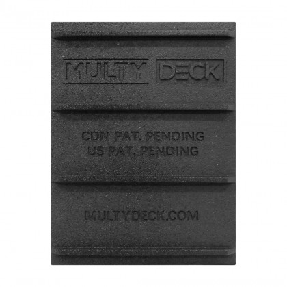 Gumová podložka pod terasové prkno Multydeck - 52 x 39 x 4 cm