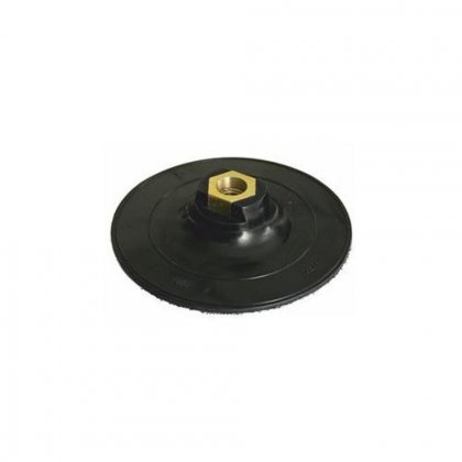 Gumový talíř s maticí 125 mm, M14