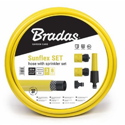 Hadice Sunflex 1/2" - 20m - set