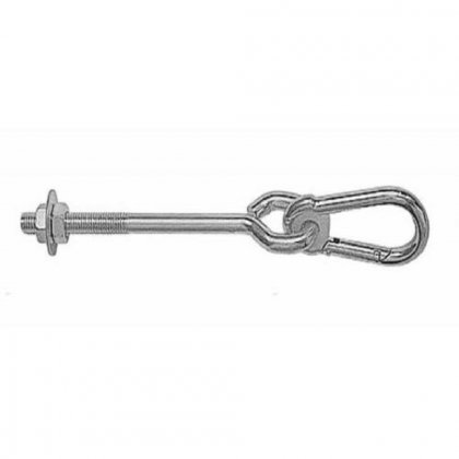 HÁK HOUPAČKOVÝ s karabinou M12 x 280 metr.závit