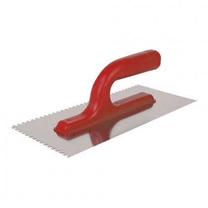Hladítko nerez 27x13cm, zub 10mm