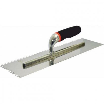 Hladítko nerez 40x12cm, zub 8mm