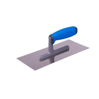 Hladítko nerez hladké,  270 mm, rukojeť gumová s polyamidovou patkou