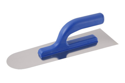 Hladítko nerezové 105x325mm s kulatou špíčkou 420