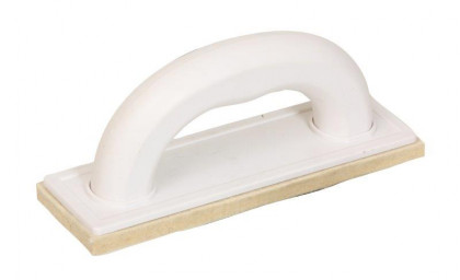 Hladítko plast s bílou plstí 220x70x8mm