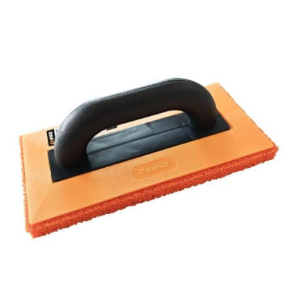 Hladítko s houbou jemnou, 280 x 140 x 18 mm, oranžová, ENPRO