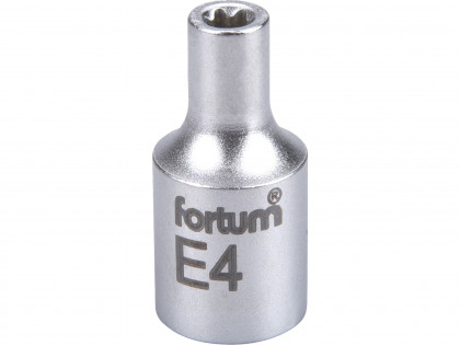 Hlavice nástrčná vnitřní TORX 1/4", E 4, L 25mm