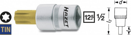 Hlavice s bitem RIBE 1/2" M7 Hazet 991-7 - HA132799
