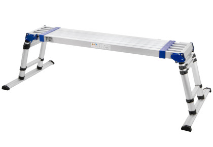 Hliníková pracovní plošina, teleskopická, délka 152-261 cm - AHProfi