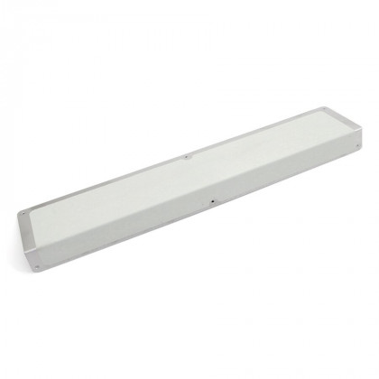 Hliníkový fotoluminiscenční protiskluzový nášlap na schody - 63,5 x 12 x 4,5 cm