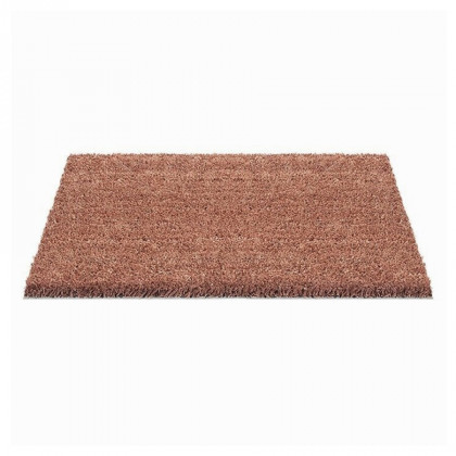 Hnědá kokosová čistící vstupní rohož FLOMA Rucco - 40 x 60 x 1,7 cm