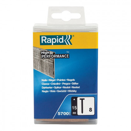 Hřebíky Rapid č. 8, 15mm, 5700ks