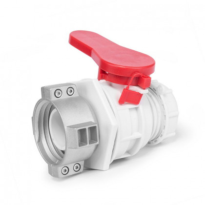 IBC kulový kohout GW S60x6 (kovová příruba), výstup GZ S60x6
