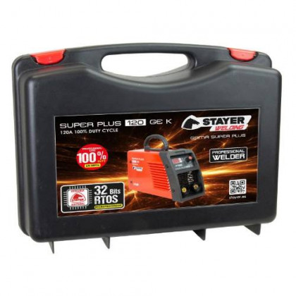Invertor SUPER PLUS 120 GE K, 120 A, kufr, STAYER