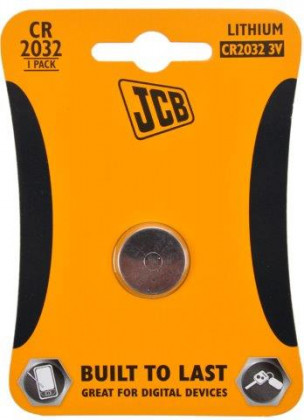 JCB - knoflíková lithiová baterie CR2032 - blistr 1 ks