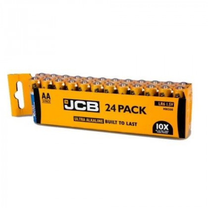 JCB - OXI DIGITAL alkalická baterie AA/LR06 - shrink 24 ks