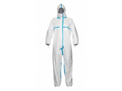 Jednorázový oblek TYVEK CLASSIC PLUS, bílo-modrý