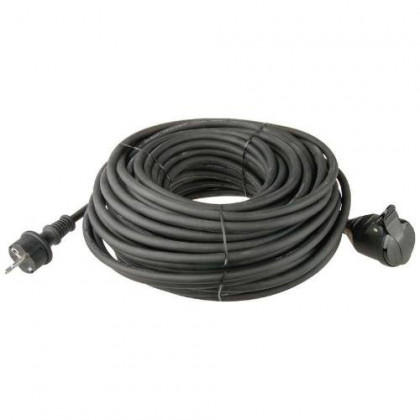 Kabel prodlužovací gumový 3 x 1,5mm2, 20m