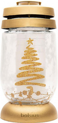 Kahan bolsius S06 3D Vánoční stromeček, 22,4cm, 36hod