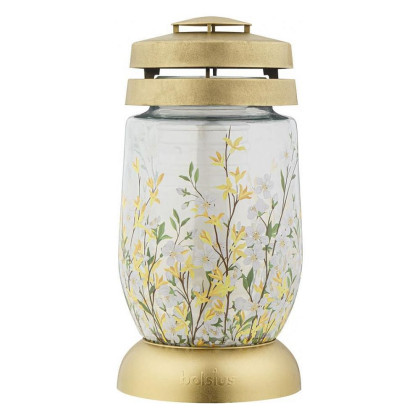 Kahanec Bolsius 3S Forsythia, zlatý déšť, 22cm, na hrob, 36h