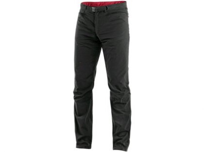 Kalhoty CXS OREGON, letní, černo-červené, vel. 46