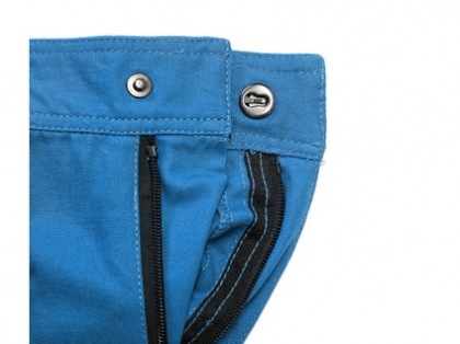 Kalhoty CXS STRETCH, pánské, středně modré-černé