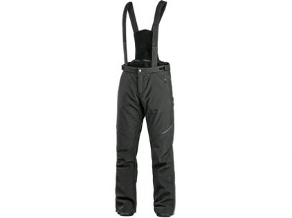 Kalhoty CXS TRENTON, zimní softshell, pánské, černé, vel. 60