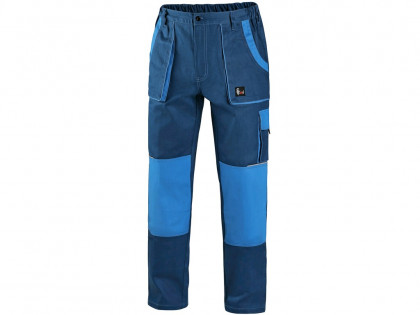 Kalhoty do pasu CXS LUXY JOSEF, pánské, modro-modré, vel. 50