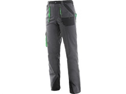 Kalhoty do pasu CXS SIRIUS AISHA, dámské, šedo-zelené, vel. 36