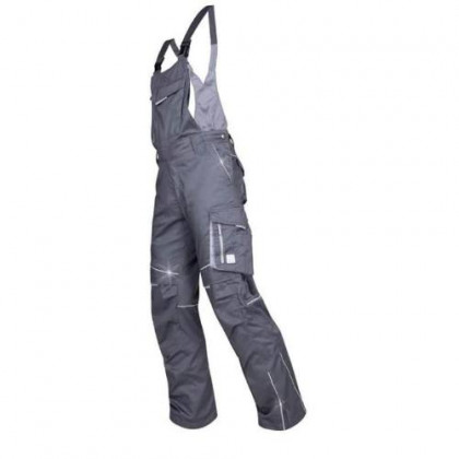 Kalhoty montérkové s laclem Summer H6125/58, tmavě šedé