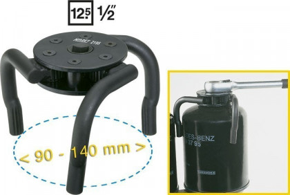 Klíč na kartuše s granulátem vysoušečů vzduchu HAZET 2195 - HA014101