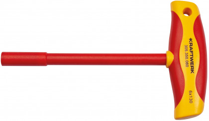 Klíč nástrčkový "T" 6,0mm /130mm 1000V VDE