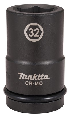 klíč nástrčný hluboký 1", čtyřhran,  32mm