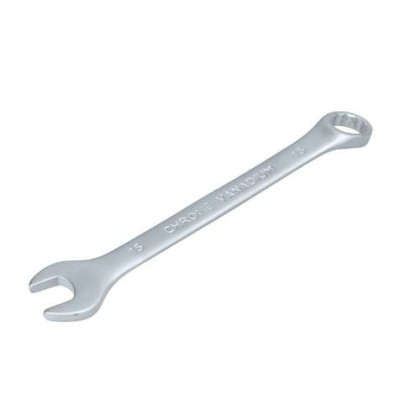 Klíč očkoplochý, 15 mm, saténový povrch, FASTER TOOLS