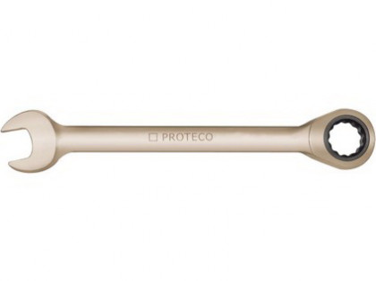 Klíč ráčnový očkoplochý 14 mm CrV