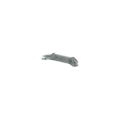 Klíče otevřené, 6 - 22 mm, 8 ks oboustranné, PROLINE,PROFIX