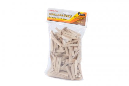 Klínky dřevěné BK 33ks/55x20x15-10