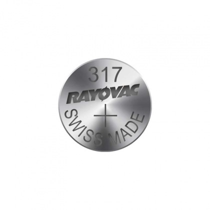 Knoflíková baterie do hodinek RAYOVAC 317 blistr