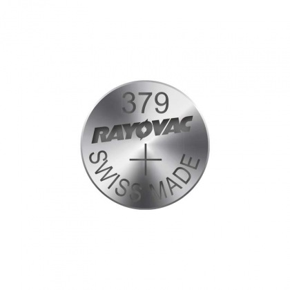 Knoflíková baterie do hodinek RAYOVAC 379 blistr